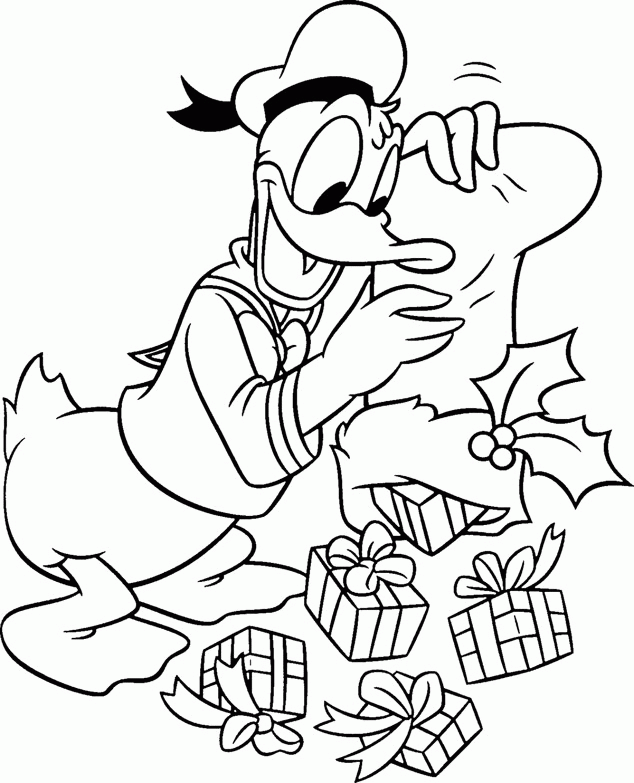 Animations A 2 Z - Coloring pages of Donald Duck and friends