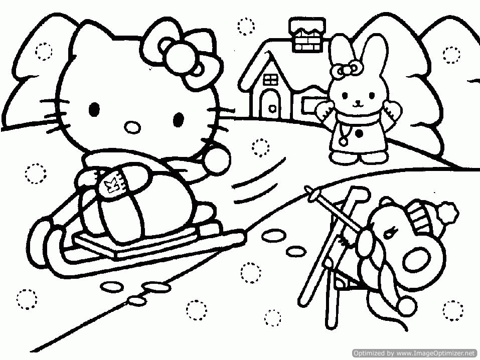 Free Christmas Coloring Pages - Free Coloring Pages For KidsFree