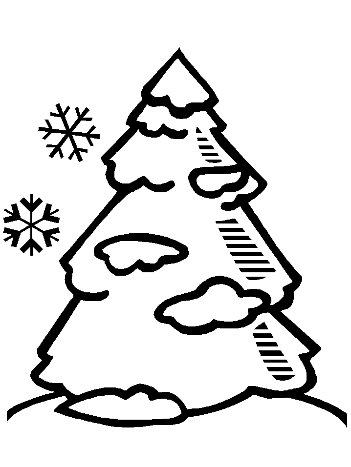 Printable Winter # 4 Coloring Pages 