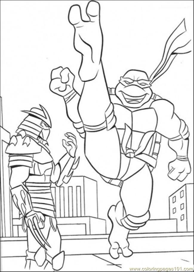Ninja Turtles Coloring Pages For Coloring | Free Printable