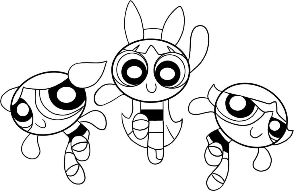 Powerpuff Girls Printable Coloring Pages Best Resolutions