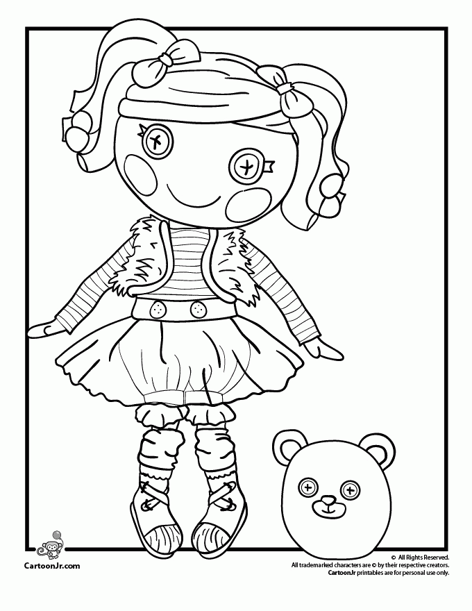 Lalaloopsy coloring pages | coloring pages for girls online