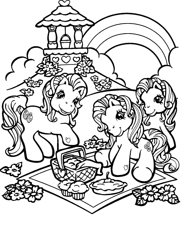 My Little Pony Coloring Pages | Coloring My Little Pony | Pony