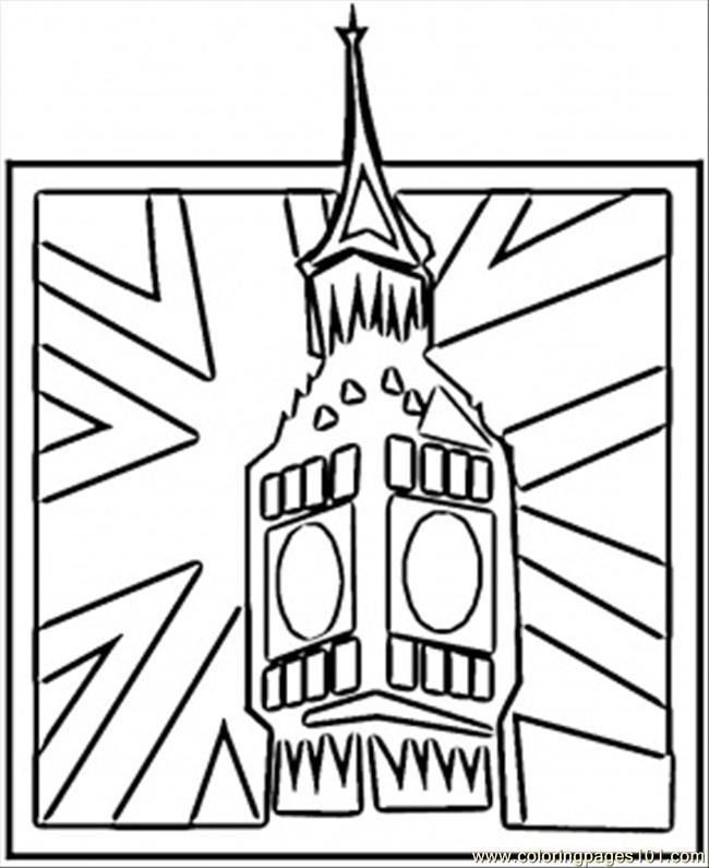 Great Britain Flag Colouring Pages (page 3)