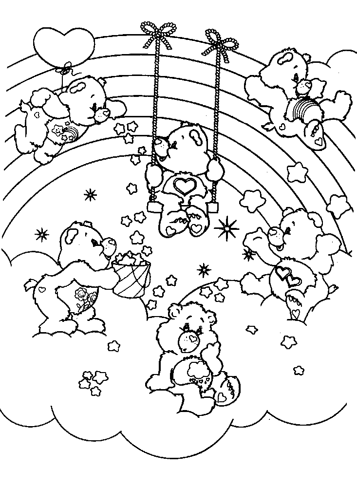 The Care Bears | cartoon coloring