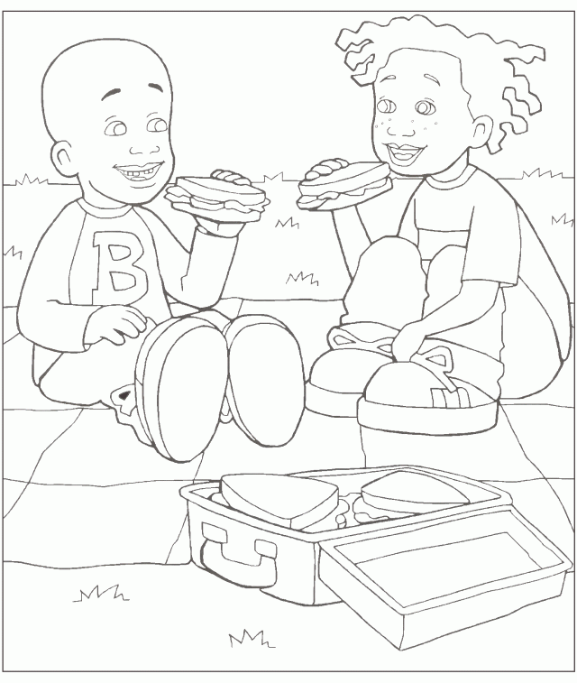 Little Bill Colouring Pages Page 2 279426 Little Bill Coloring Pages
