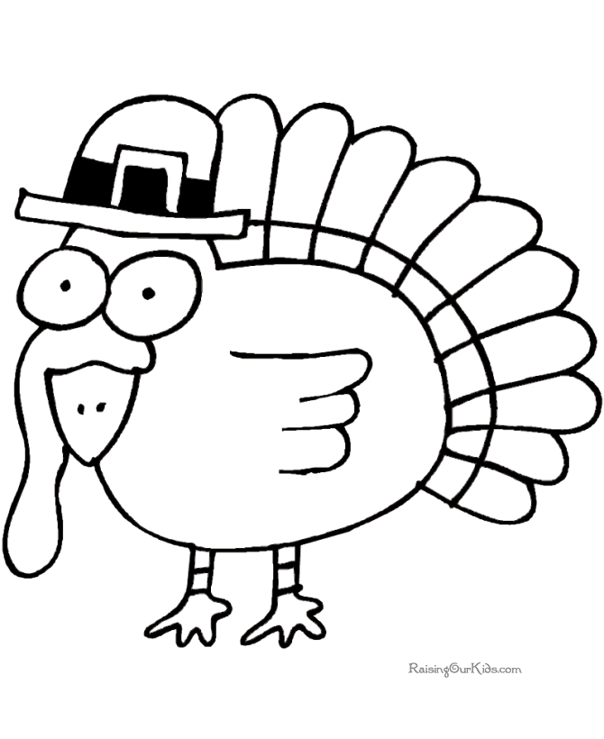 Free Thanksgiving Pictures To Color | Other | Kids Coloring Pages