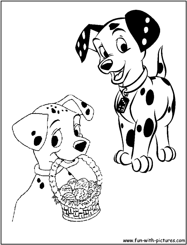 101 Dalmations Coloring Pages 101 Dalmatians Coloring Pages 219670