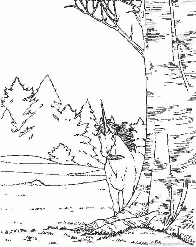 Unicorn Coloring Pages 16 | Free Printable Coloring Pages
