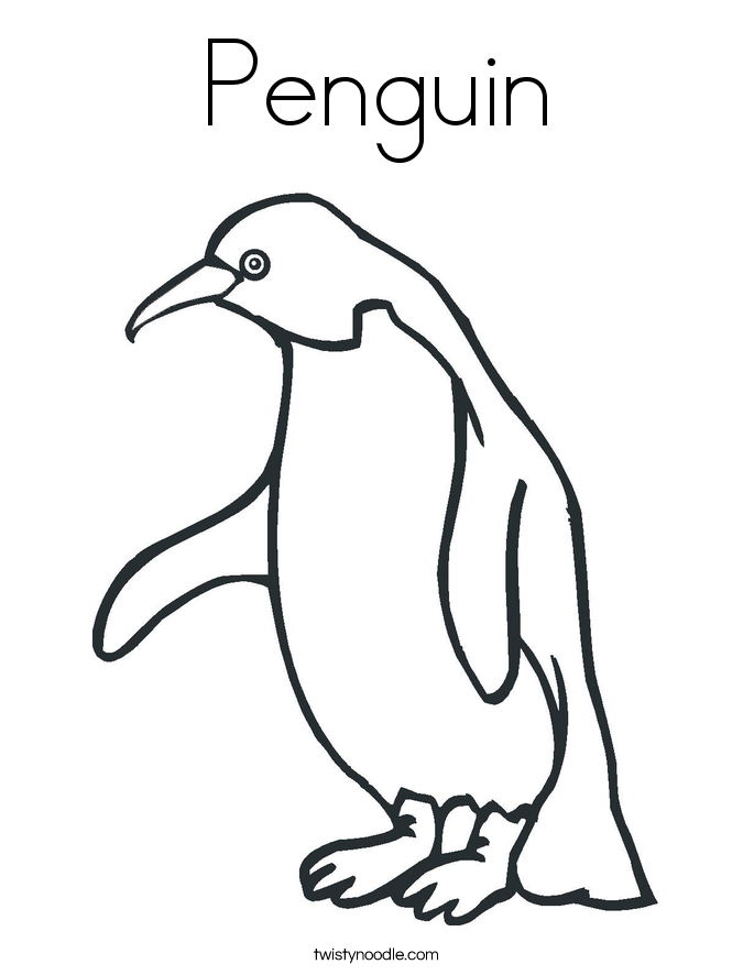 Penguin Coloring Pages | Coloring Pages