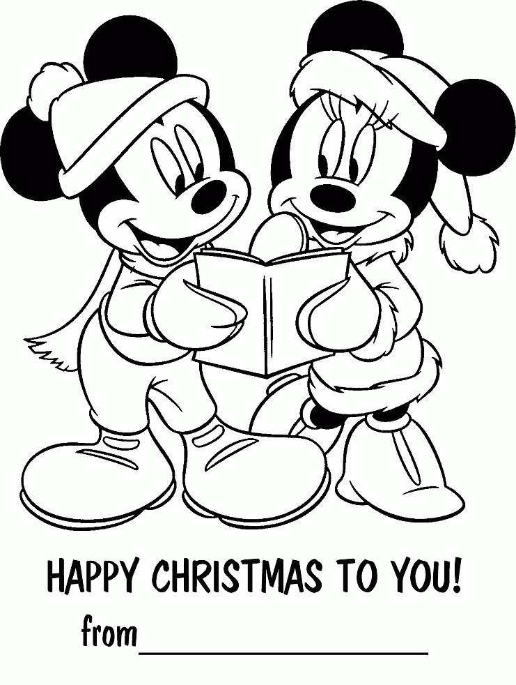 Micky Mouce Printable Painting For Kids | Disney Coloring Pages