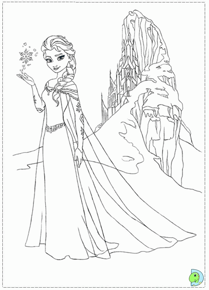 Download Frozen Elsa Coloring Pages For Free | Free Coloring Pages