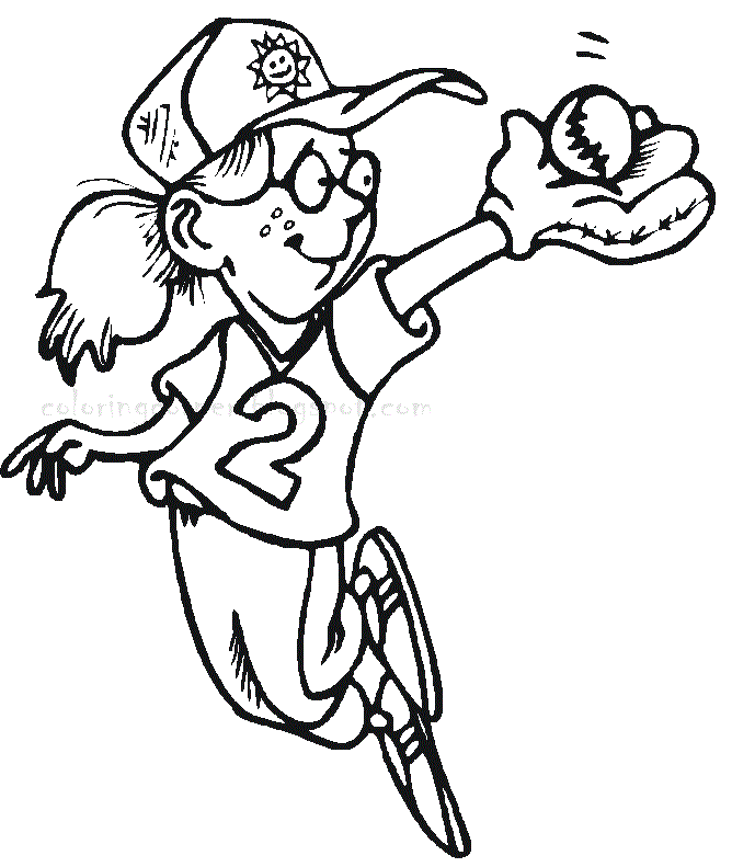 Baseball Coloring Pages ~ Printable Coloring Pages