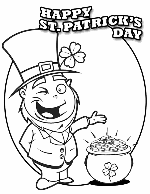 St. Patricks Day Coloring Pages - Z31 Coloring Page