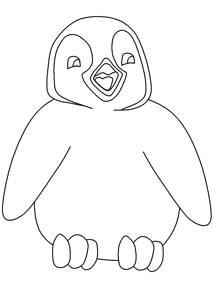 Baby Penguin Coloring Page Httpwwwthecolorcomcategorycoloring