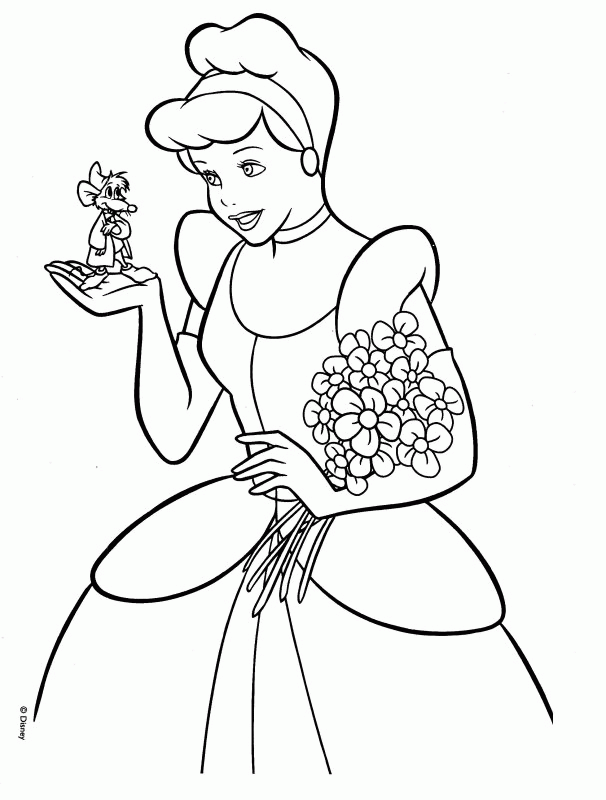 Disney Princess Coloring pages - Free Coloring Pages For KidsFree