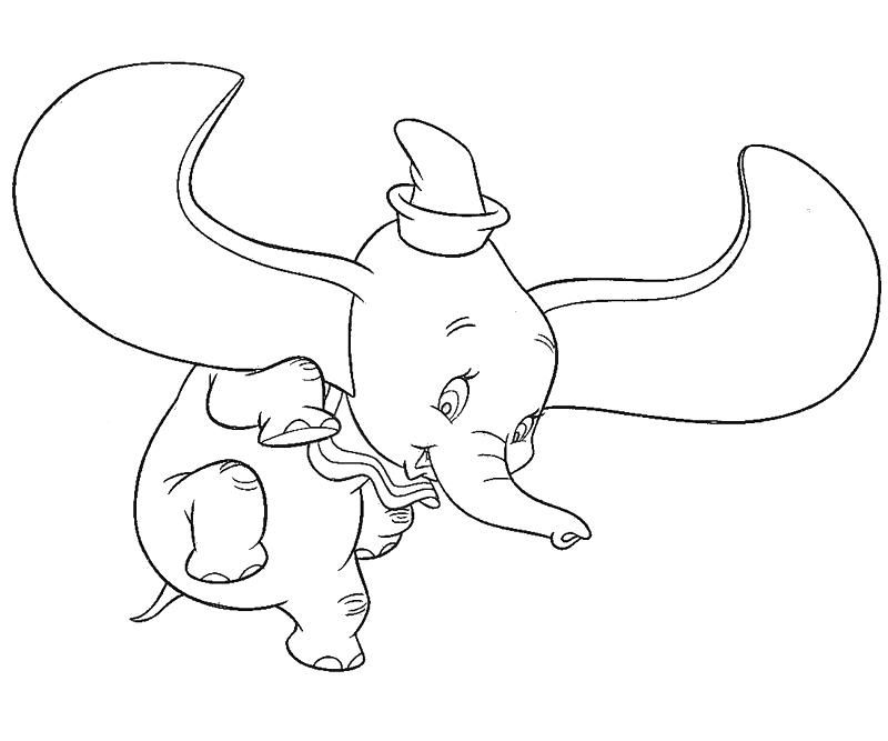 Dumbo Coloring Page