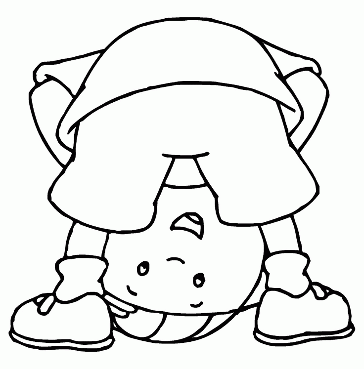 CAILLOU - Coloring Pages 7 | Party Ideas