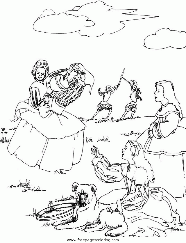 Page Middle Ages Coloring Pages