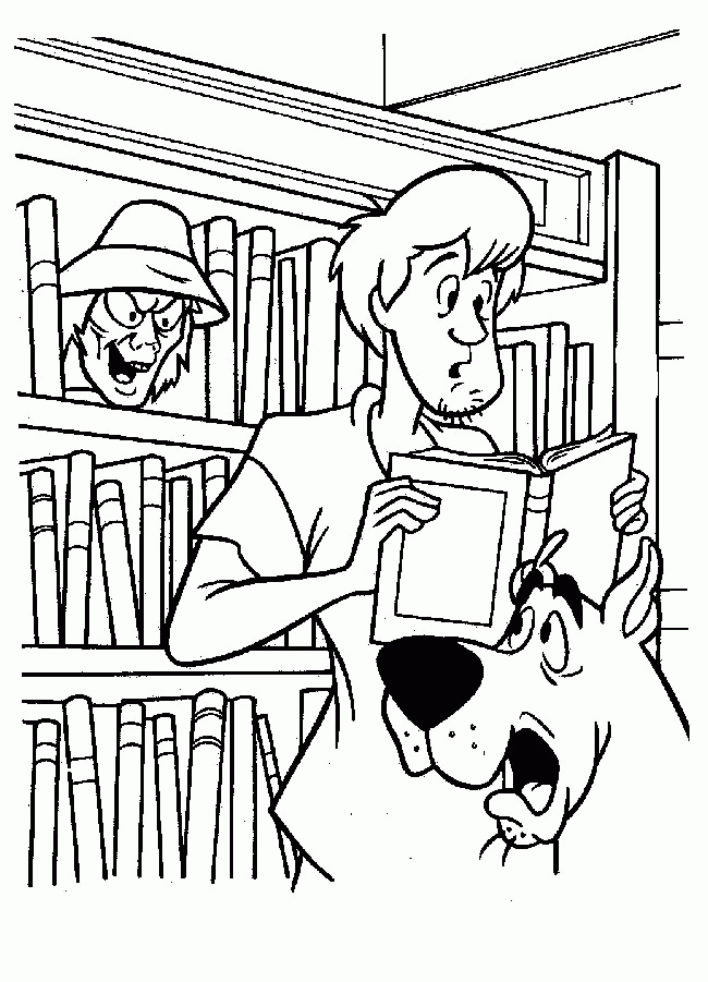 Coloring Page - Scooby doo coloring pages 13
