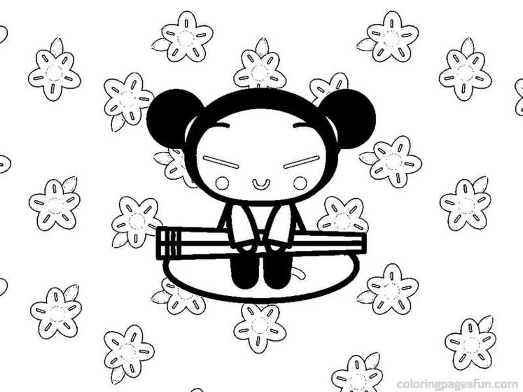 Online Pucca Coloring Pages | Laptopezine.