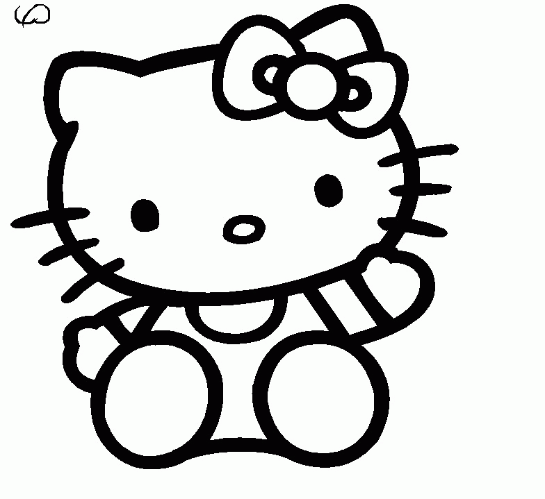 Coloring Pages hello kitty | Coloring pages wallpaper