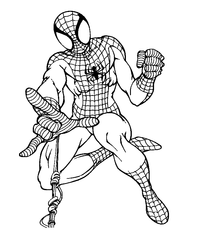 Spiderman Coloring Pages - Coloringpages1001.