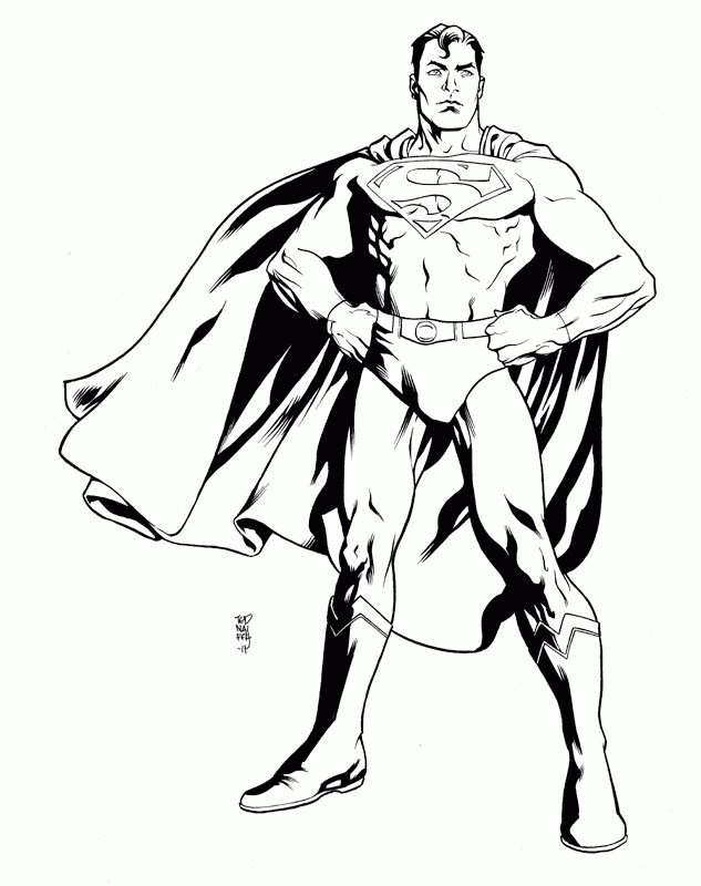Superman man of steel coloring pages Free Printable Coloring Pages