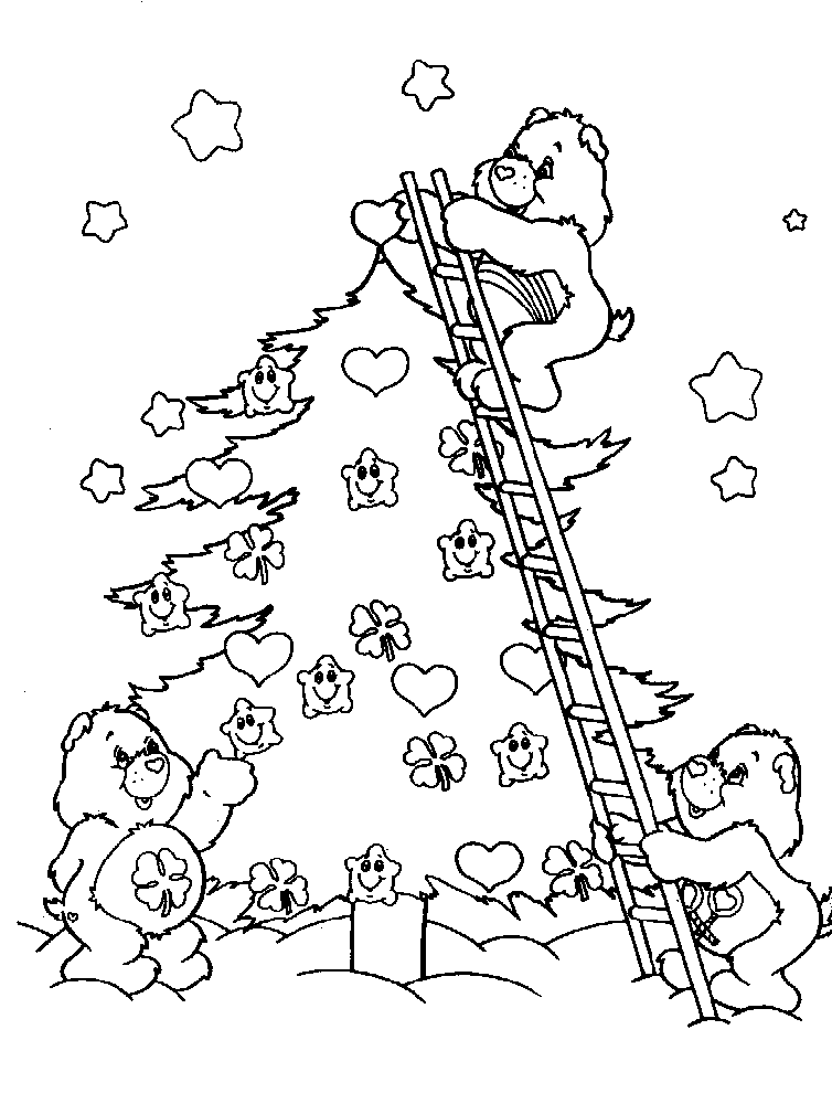 Care Bears Coloring Pages Printable