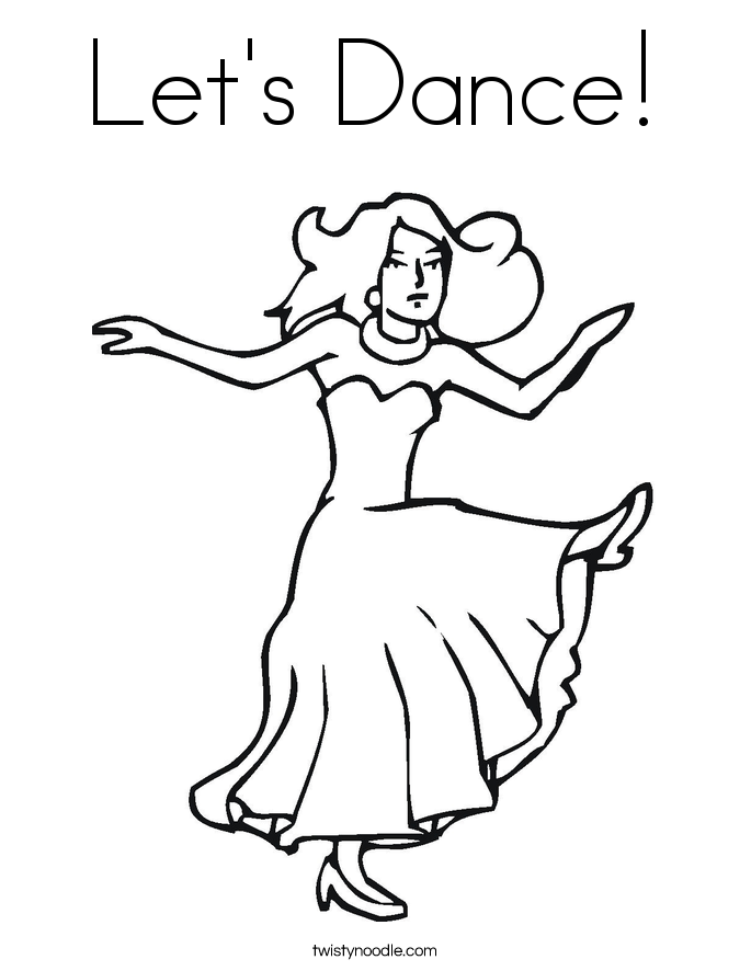 disco dancer Colouring Pages (page 3)