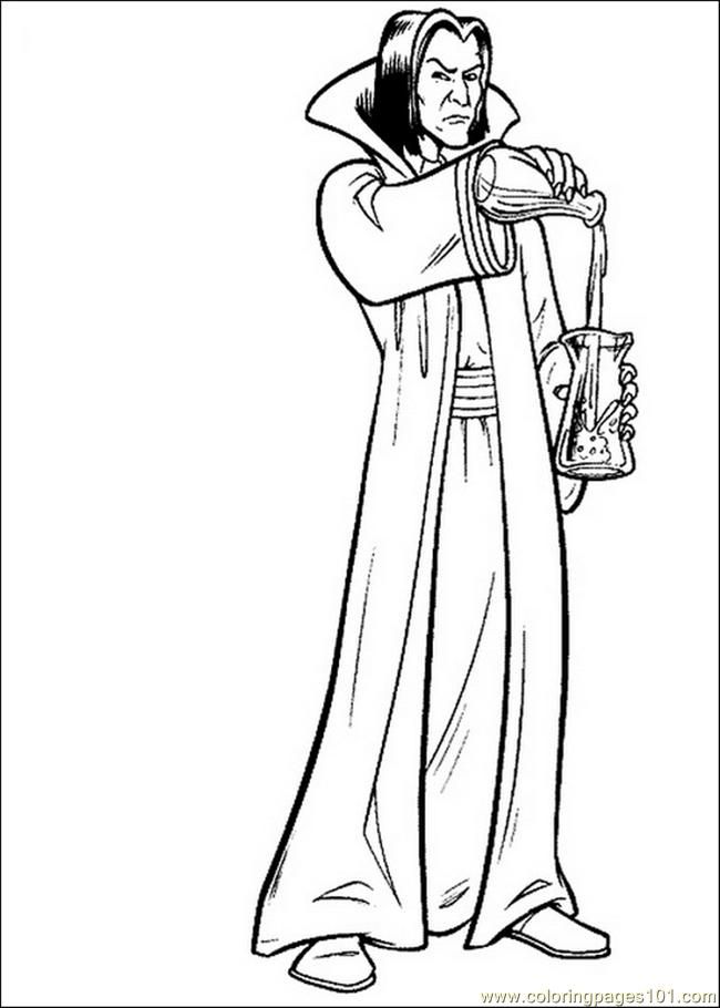 Coloring Pages Rry Potter Coloring Pages 012 (Cartoons > Harry