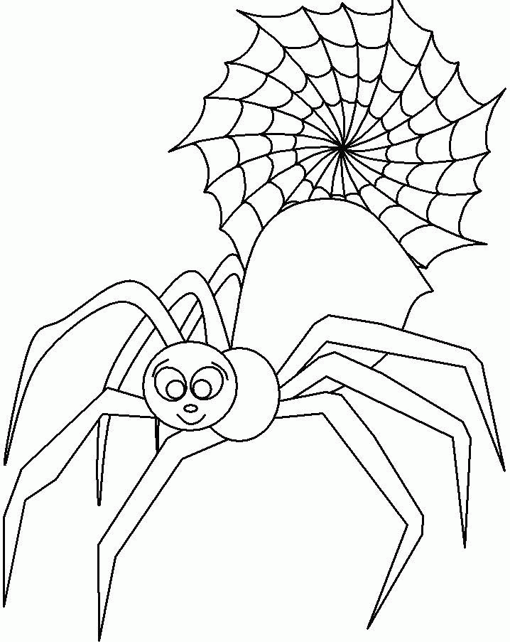 Cute-Spider-Girl-Coloring-Page