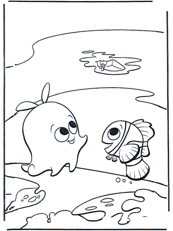 Nemo 15 - Nemo coloring pages