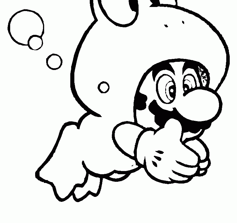 mario ex Colouring Pages (page 3)