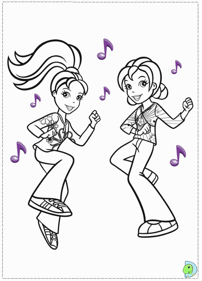polly polly pocket Colouring Pages (page 2)