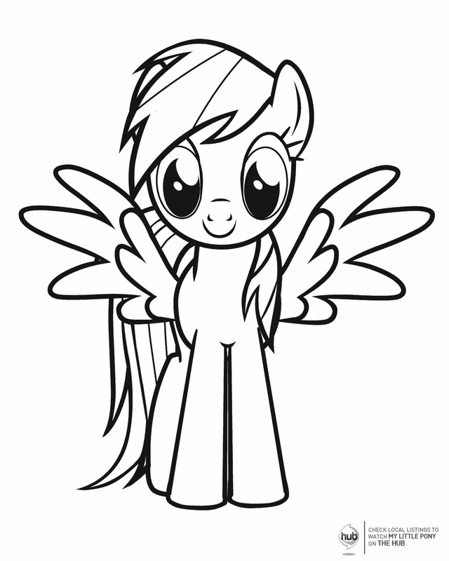 Pony Coloring Pages : Coloring Book Area Best Source for Coloring