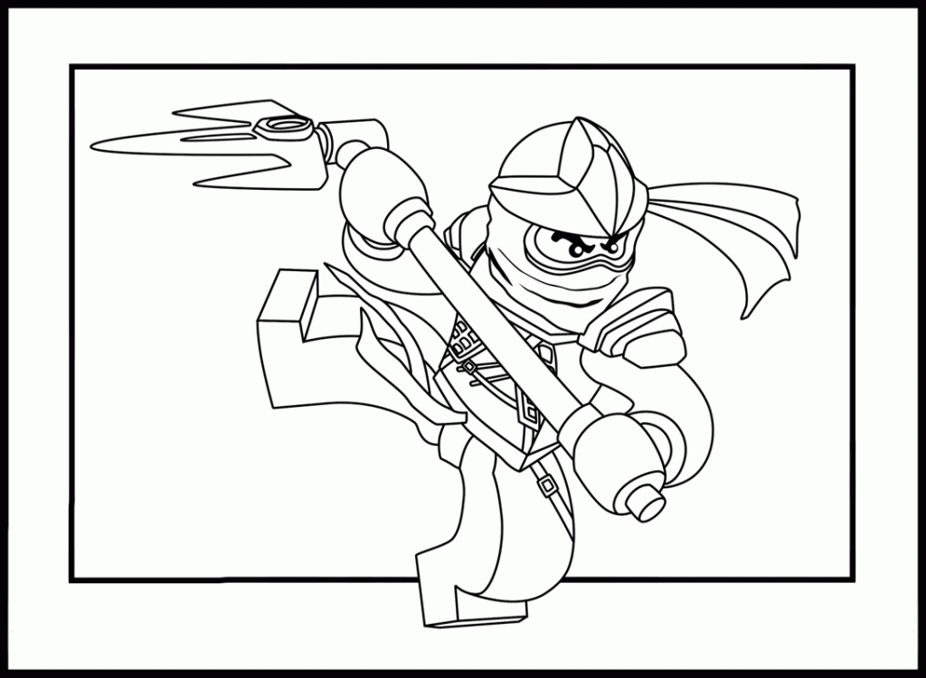 Lego Ninjago Coloring Pages for Kids- Free Coloring Sheets to print
