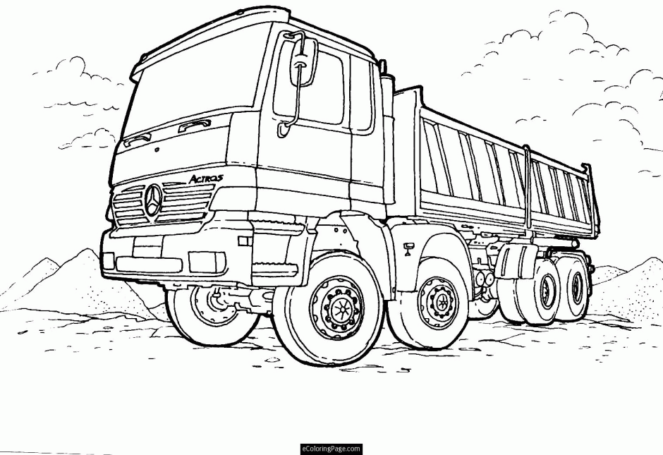 Coloring Pages Trucks Chevy Coloring Pages Ford F250 Coloring Page