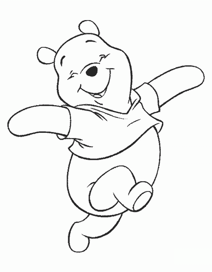 Baby Pooh And Friends Coloring Pages