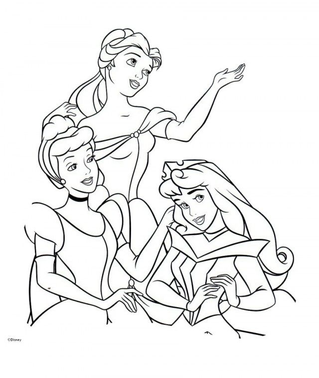 Disney Princess Belle Crayola All Disney Princesses Coloring