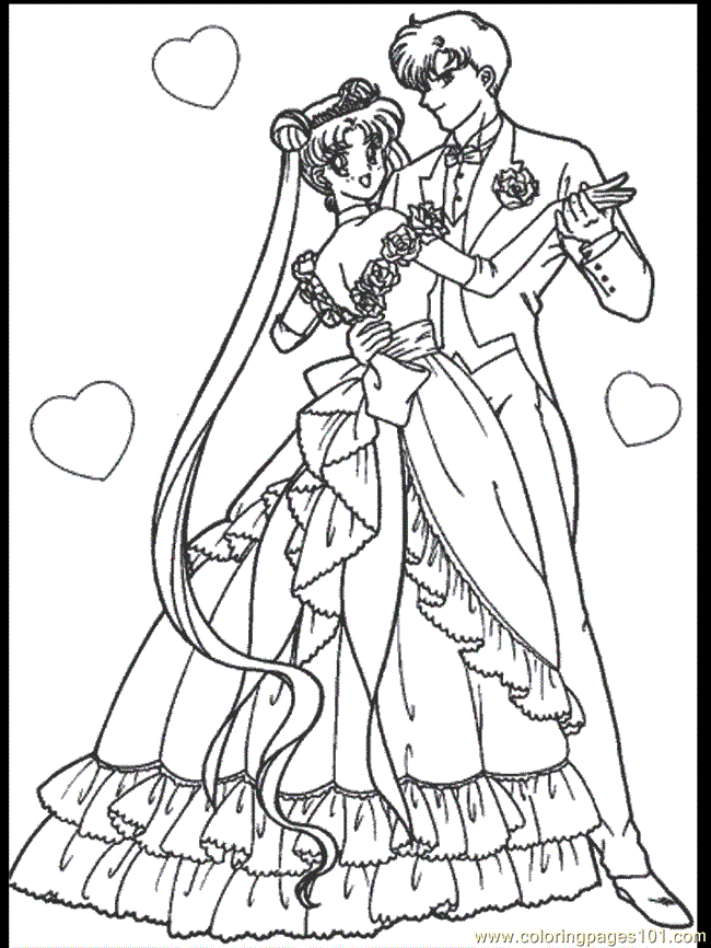 sailor sailor moon Colouring Pages