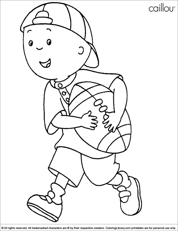 calliou Colouring Pages (page 2)
