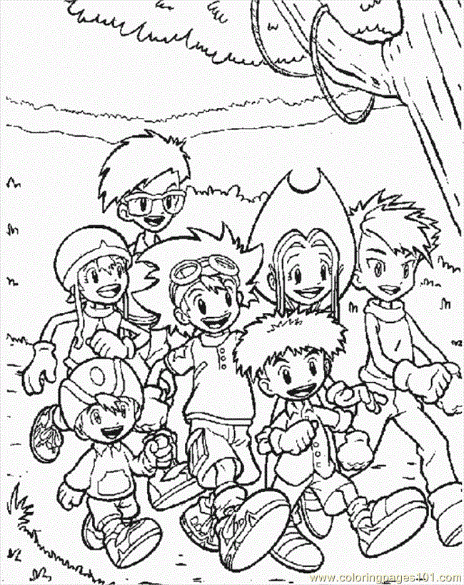 Coloring Pages Digimon Coloring Pages 89 (Cartoons > Digimon