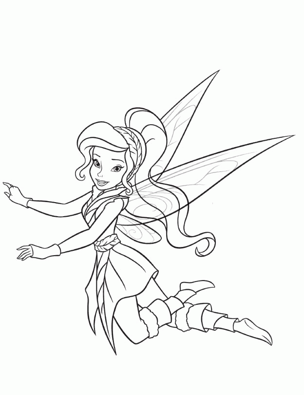 Vidia The Fairy Coloring Pages - Tinkerbell Coloring Pages : Free