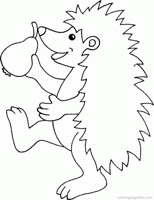 Hedgehogs Coloring Pages 8 | Free Printable Coloring Pages