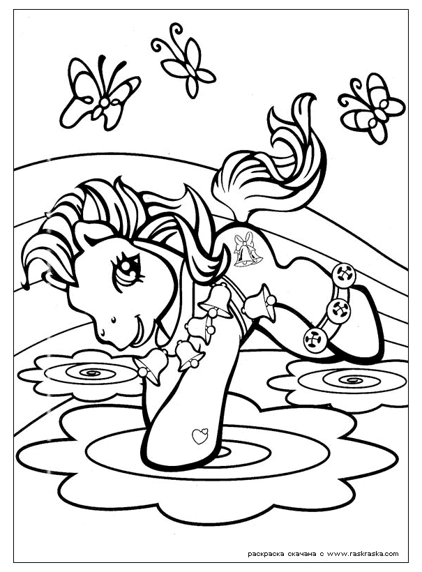 My Little Pony Coloring Pages 29 #25518 Disney Coloring Book Res