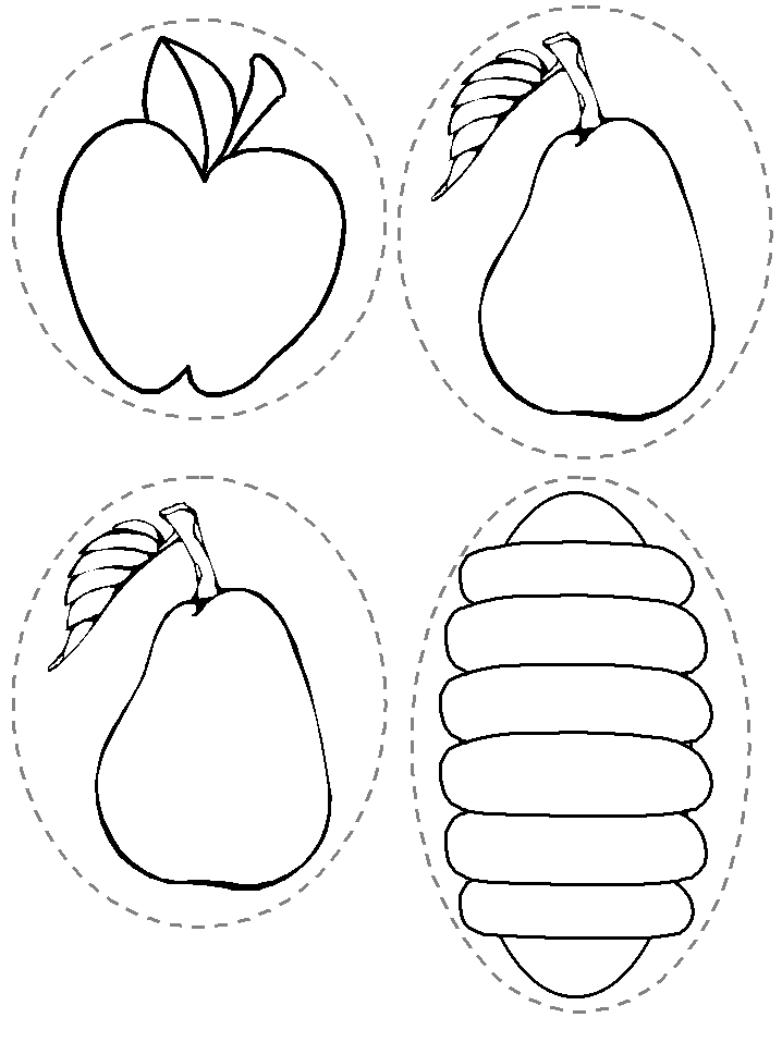Caterpillar Coloring Page 5