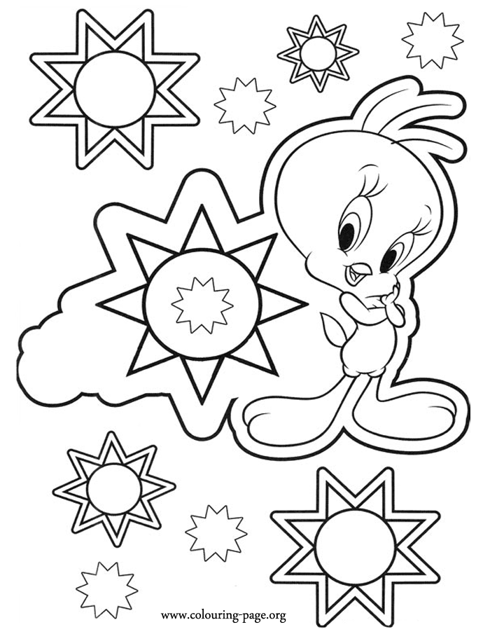 Baby Tweety Disney Coloring Pages