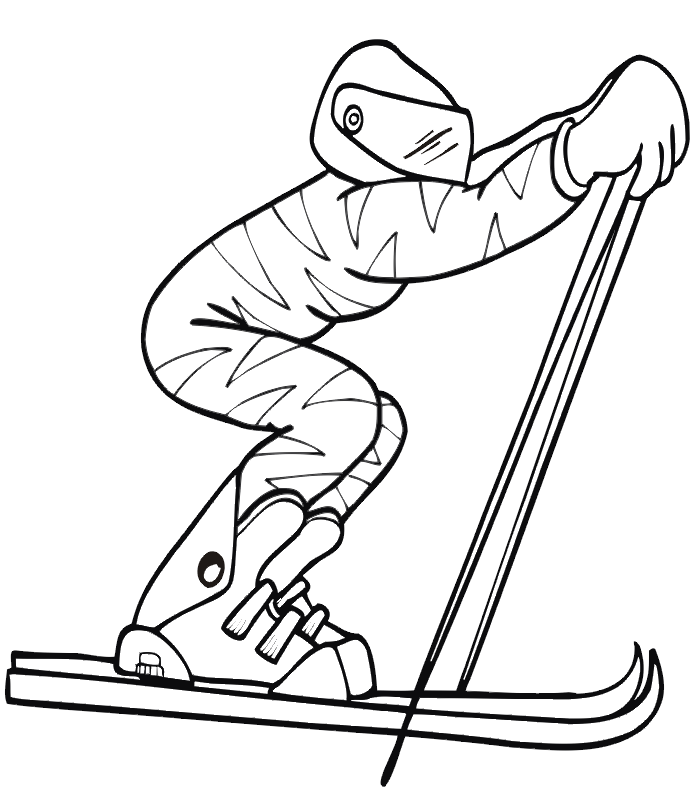 2010 Olympic Coloring Pages