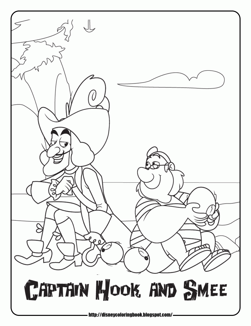 Jake and the Neverland Pirates 2: Free Disney Coloring Sheets ...